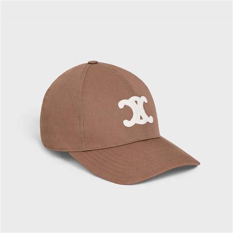 Women's Triomphe baseball cap in cotton .